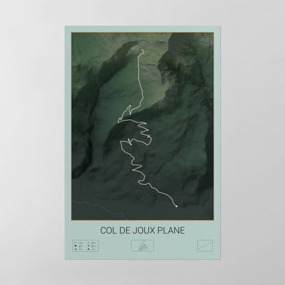 Col de Joux Plane poster