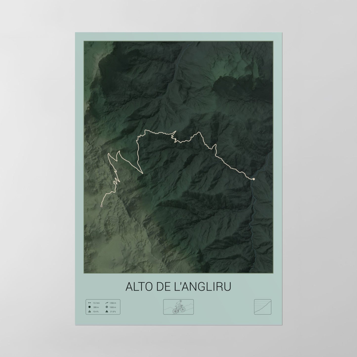 Alto de l'Angliru poster