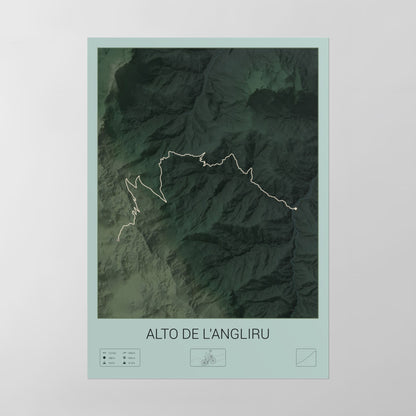 Alto de l'Angliru poster