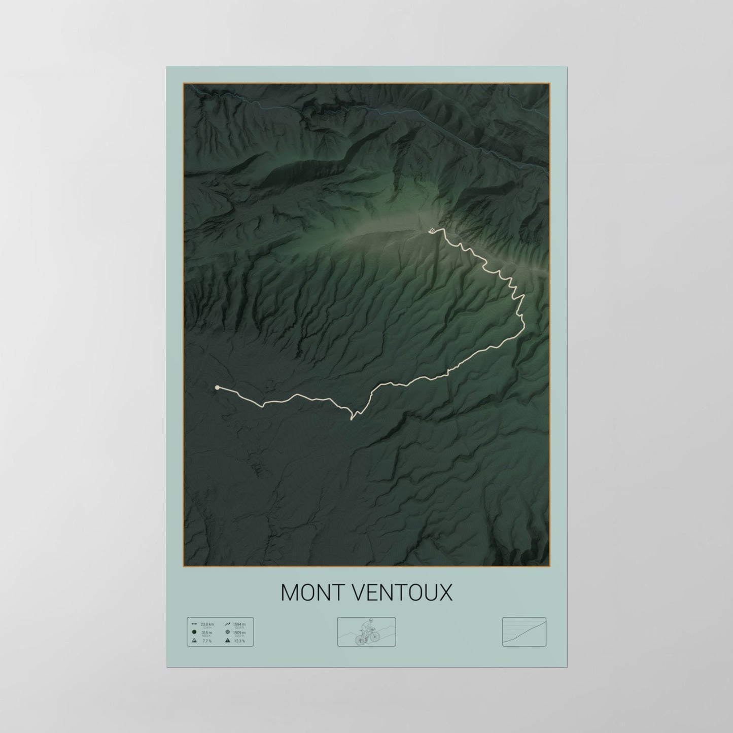 Mont Ventoux poster