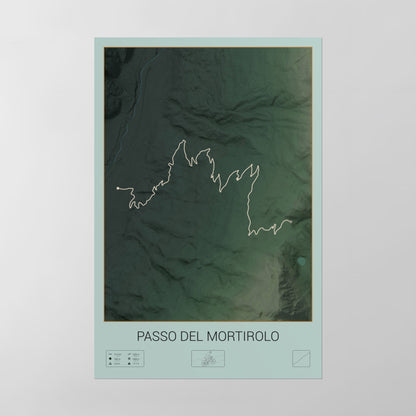 Passo del Mortirolo poster