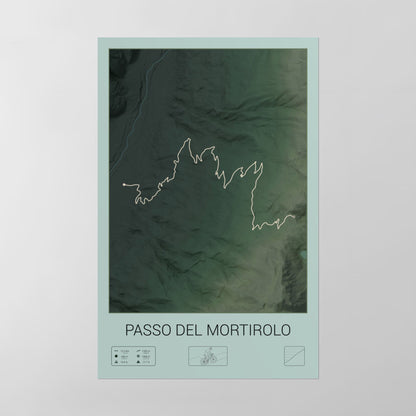 Passo del Mortirolo poster