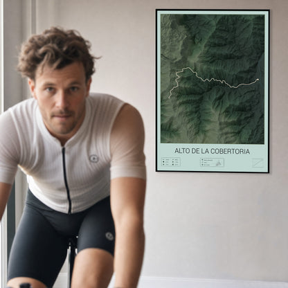 Alto de La Cobertoria personalized poster