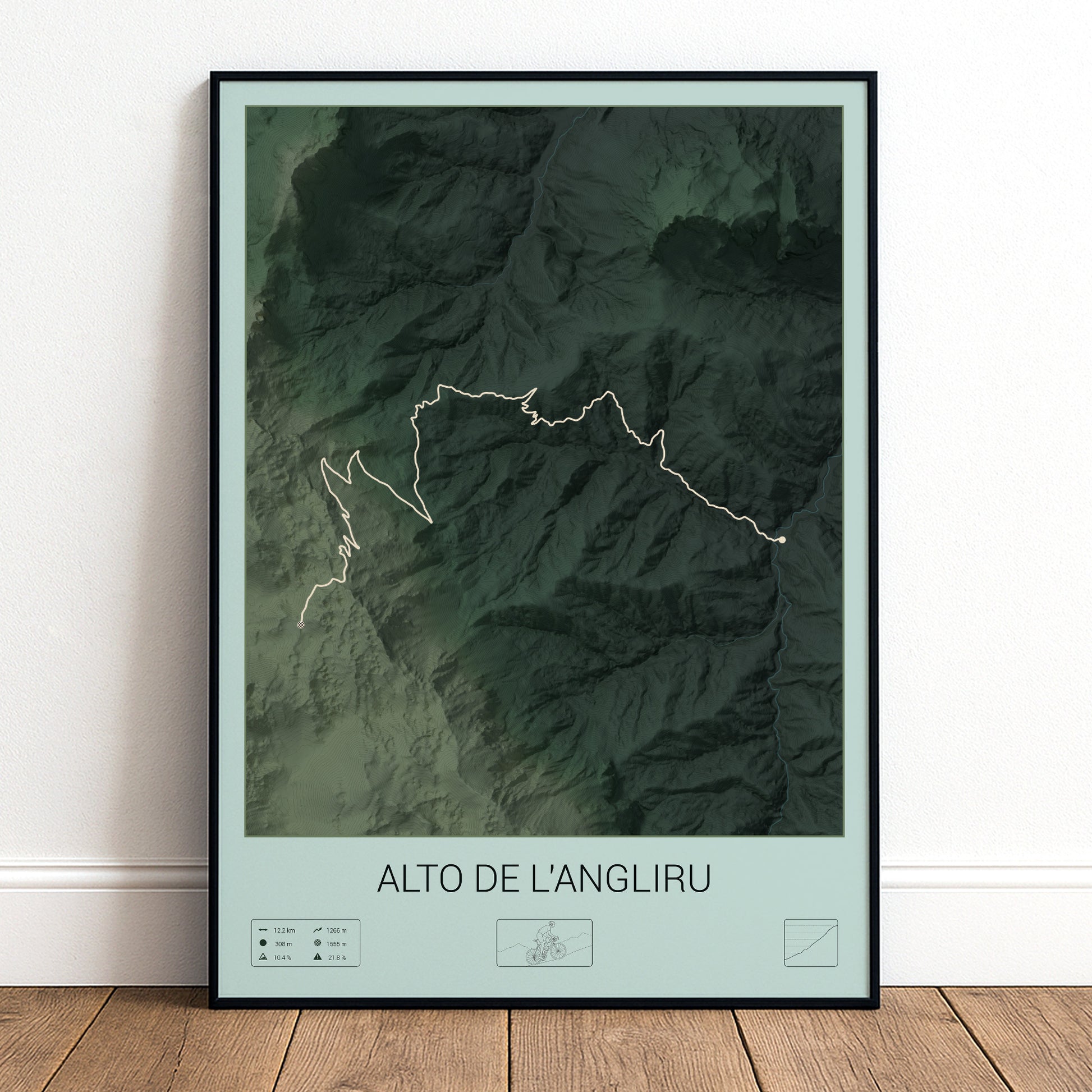 Alto de l'Angliru poster