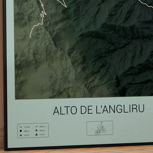 Alto de l'Angliru poster