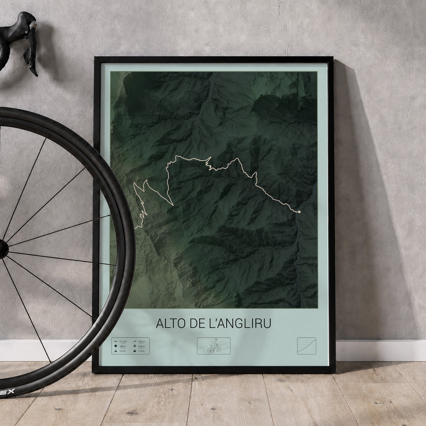 Alto de l'Angliru poster
