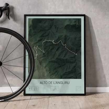 Alto de l'Angliru poster