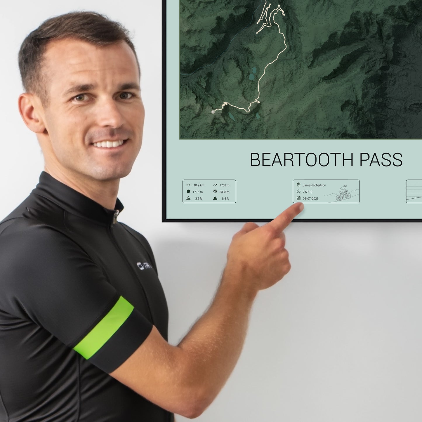 Beartooth Pass personalized poster