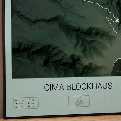 Cima Blockhaus poster