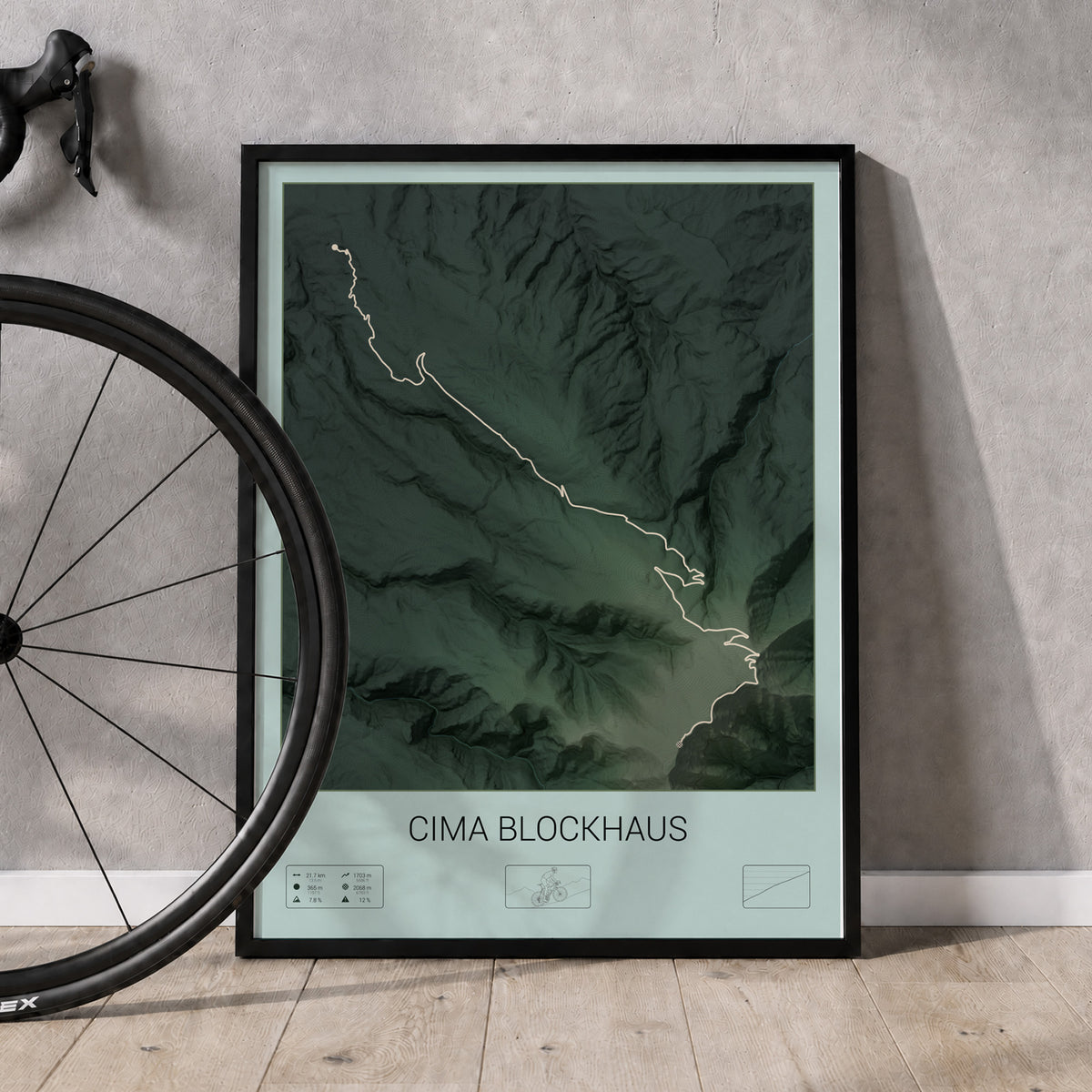 Cima Blockhaus poster