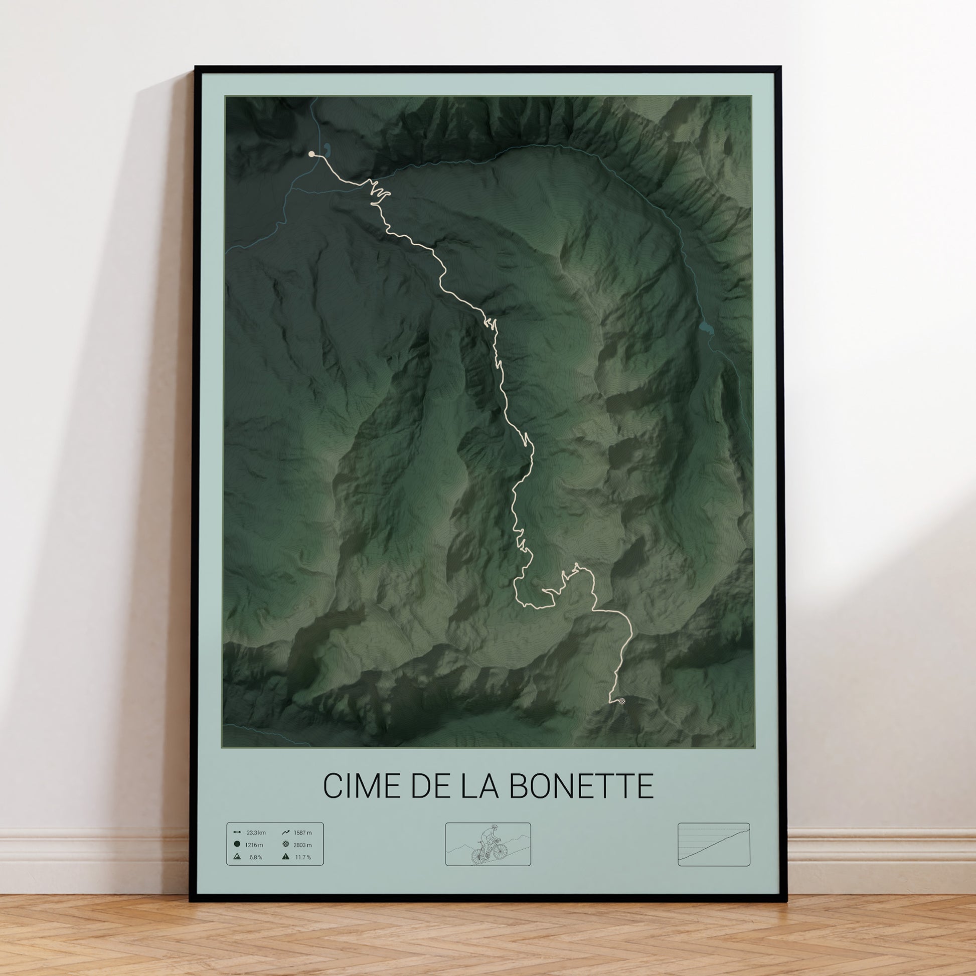 Cime de la Bonette poster