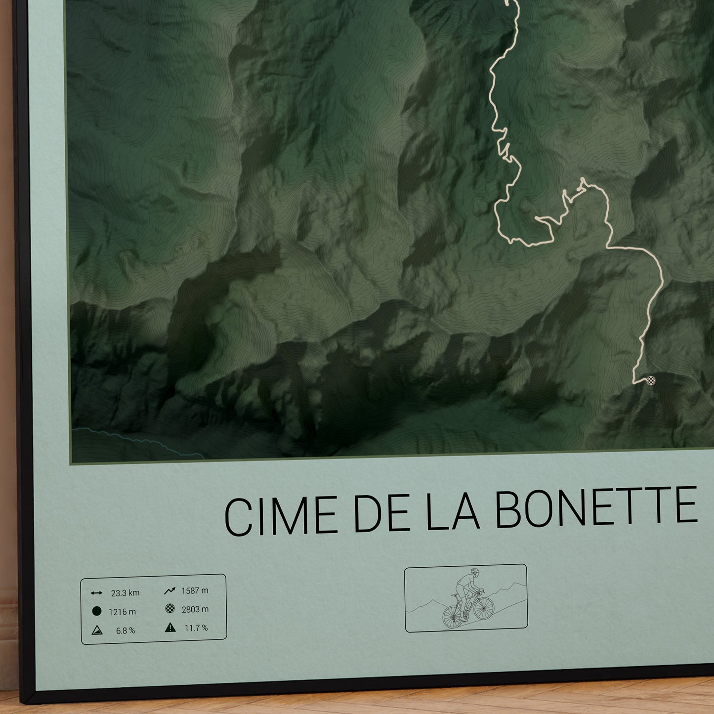 Cime de la Bonette poster