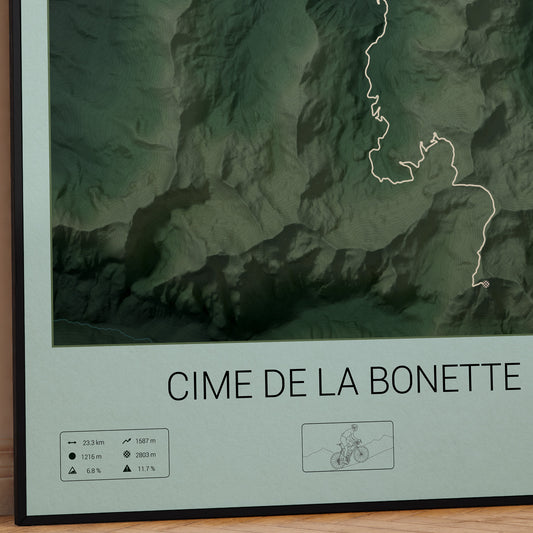 Cime de la Bonette poster