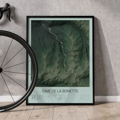 Cime de la Bonette poster