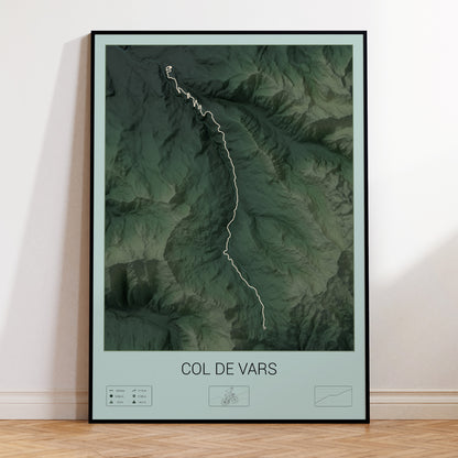 Col de Vars poster