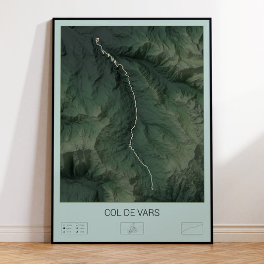 Col de Vars poster