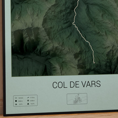 Col de Vars poster