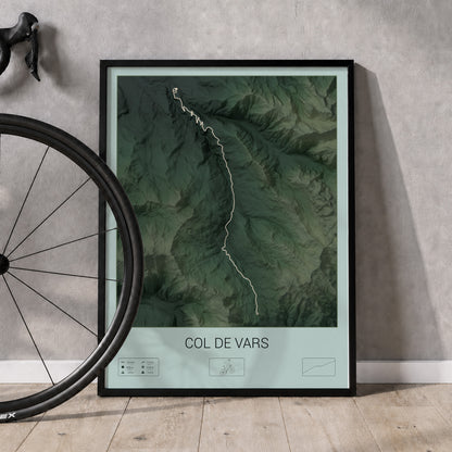 Col de Vars poster