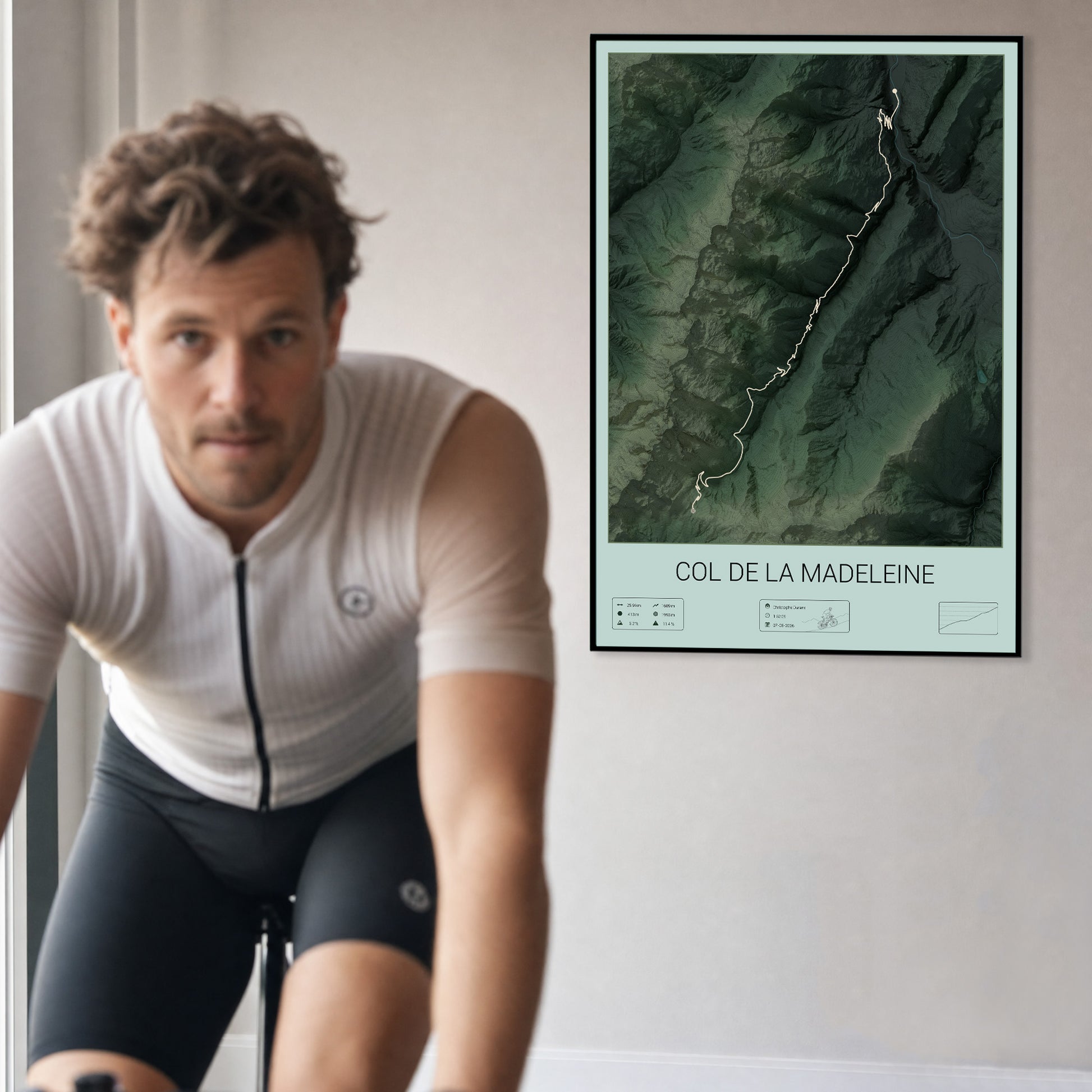 Col de la Madeleine personalized poster