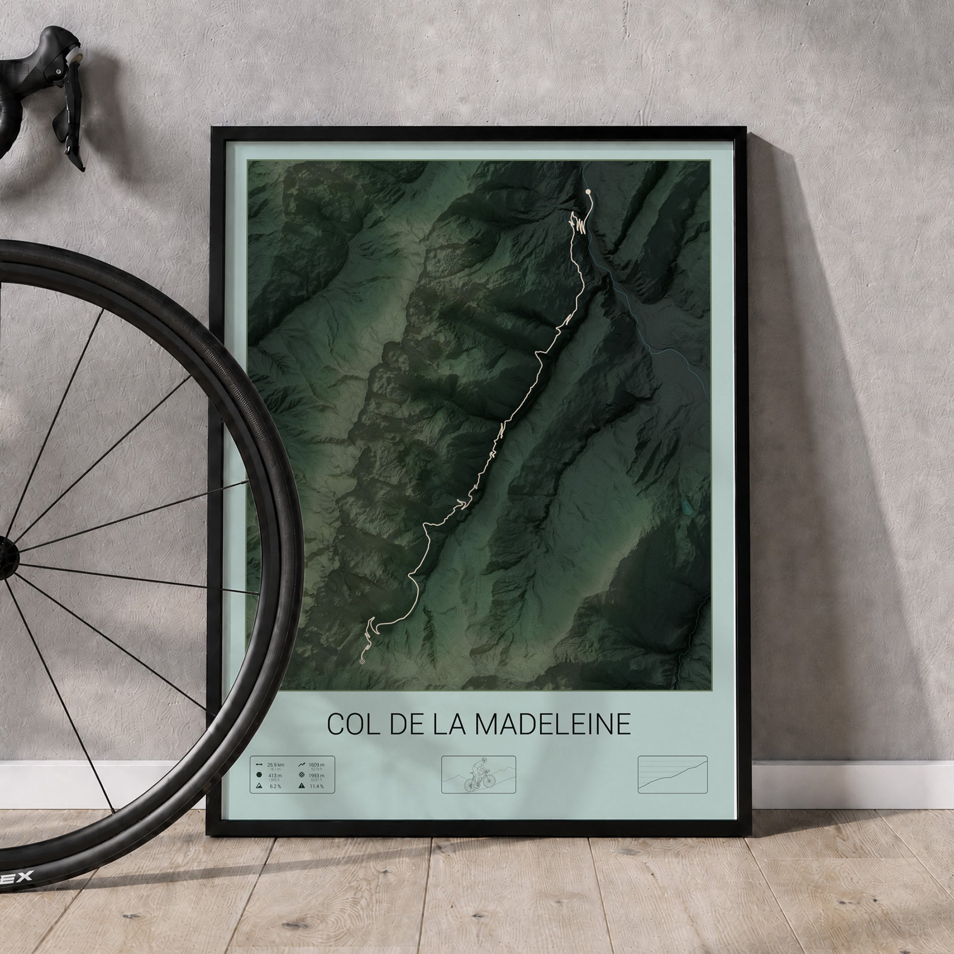 Col de la Madeleine poster