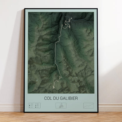Col du Galibier poster