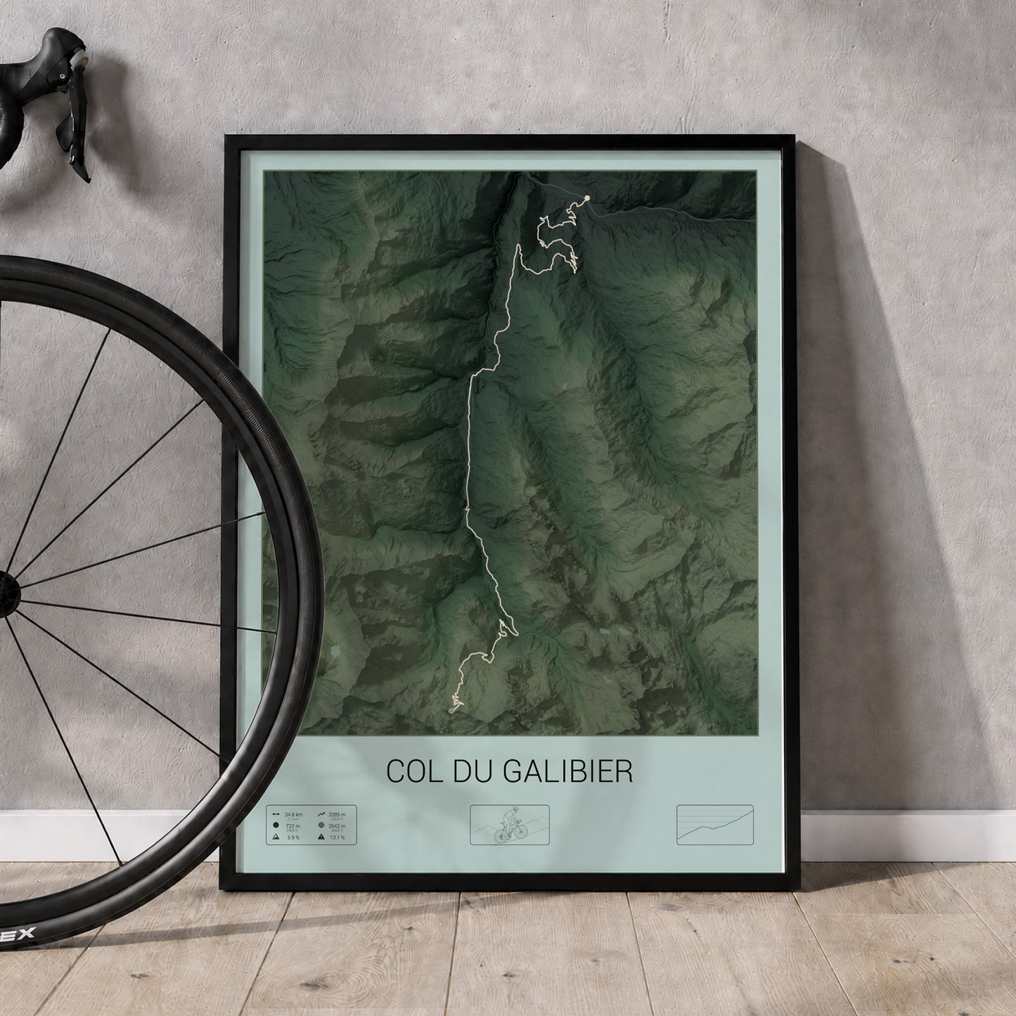 Col du Galibier poster
