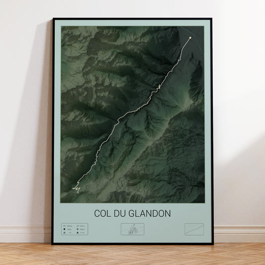 Col du Glandon poster
