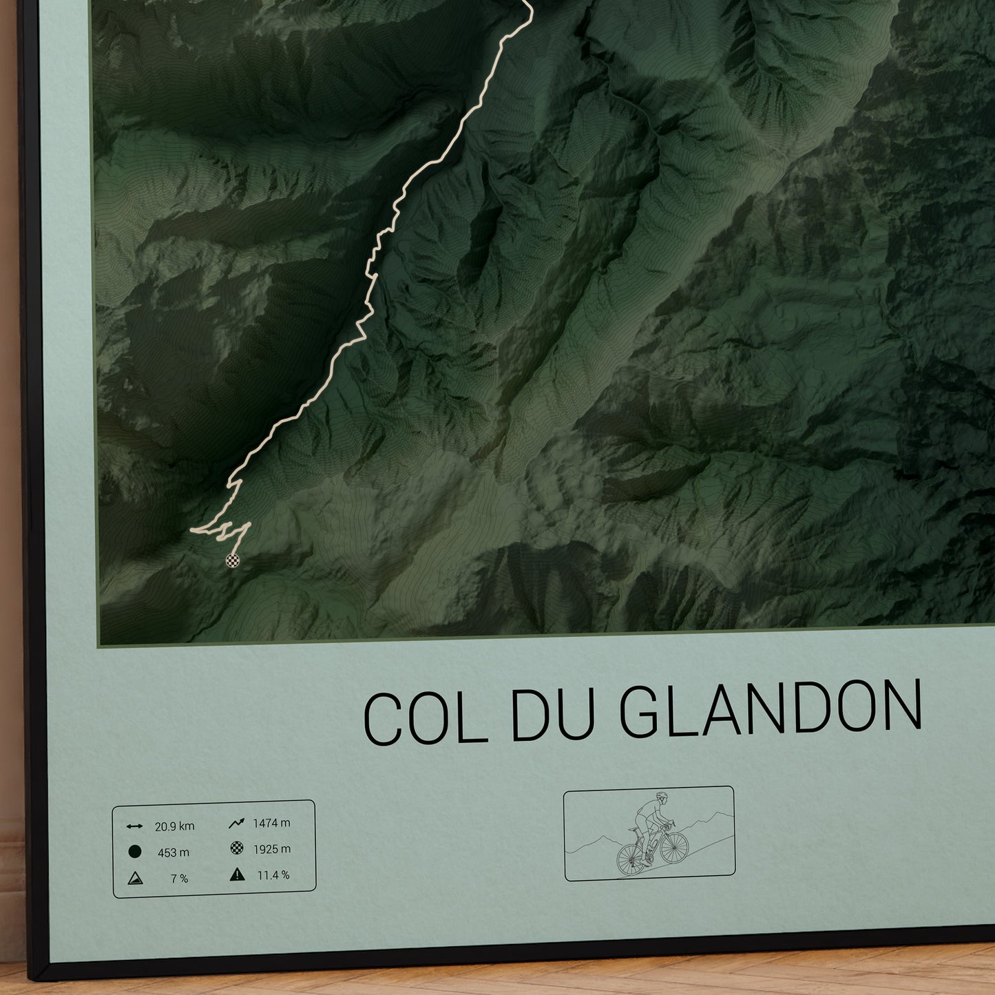 Col du Glandon poster