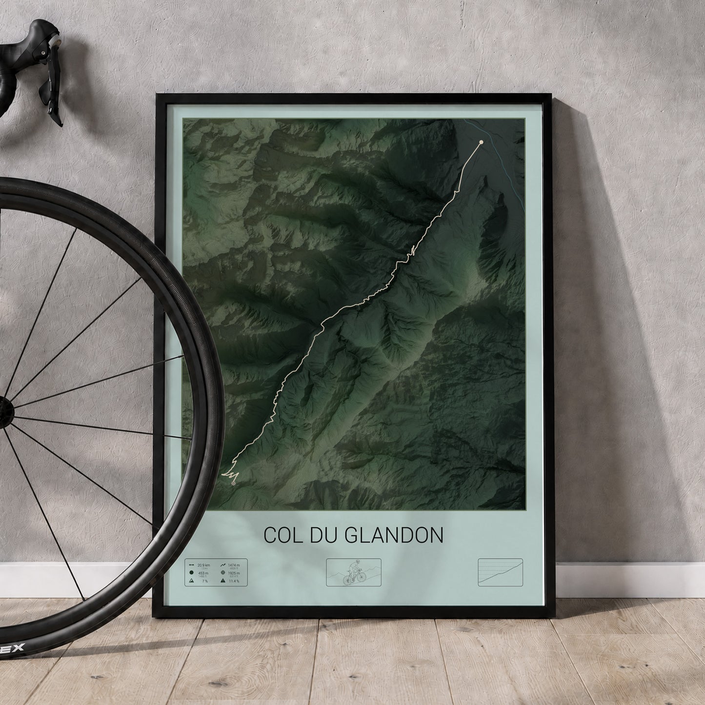 Col du Glandon poster