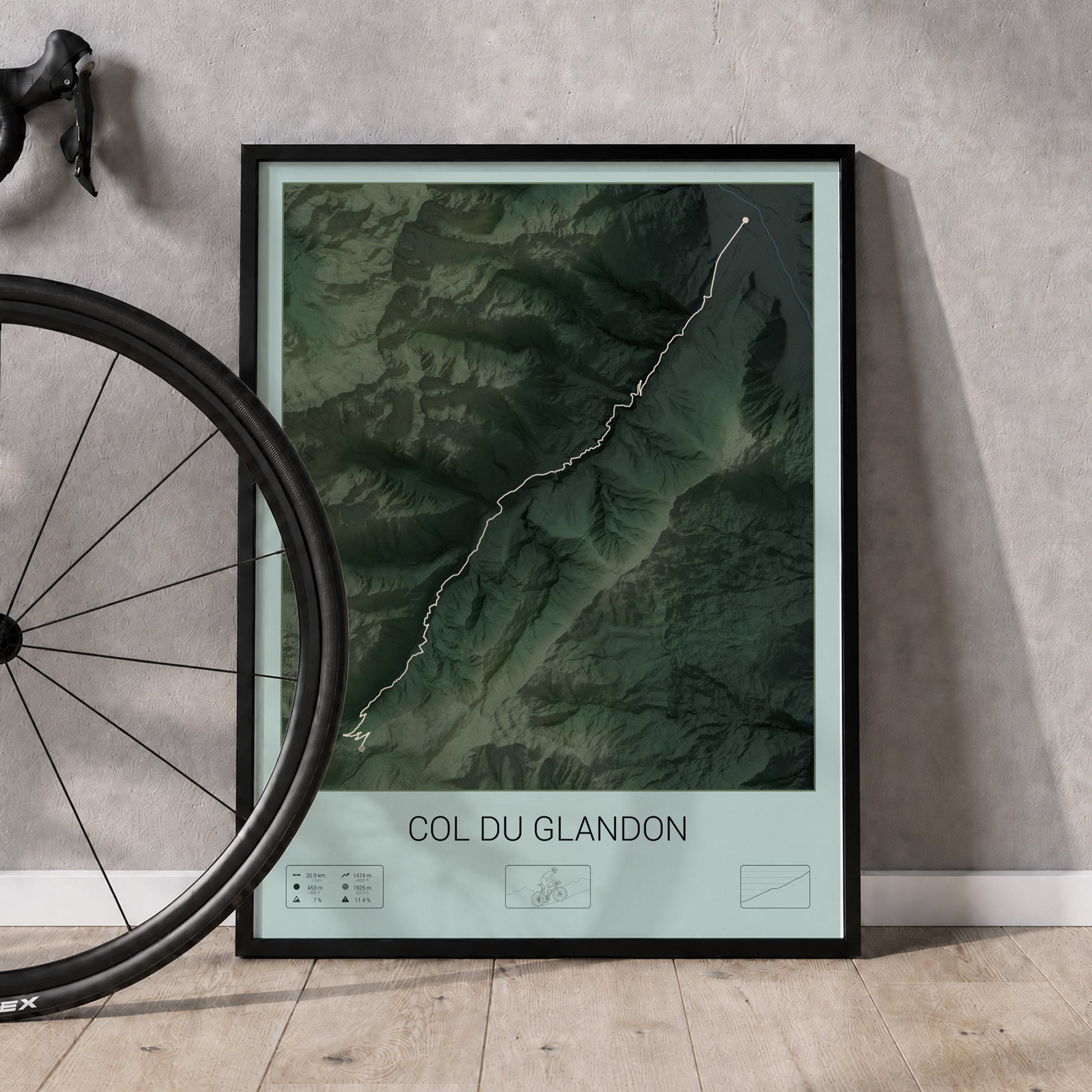 Col du Glandon poster