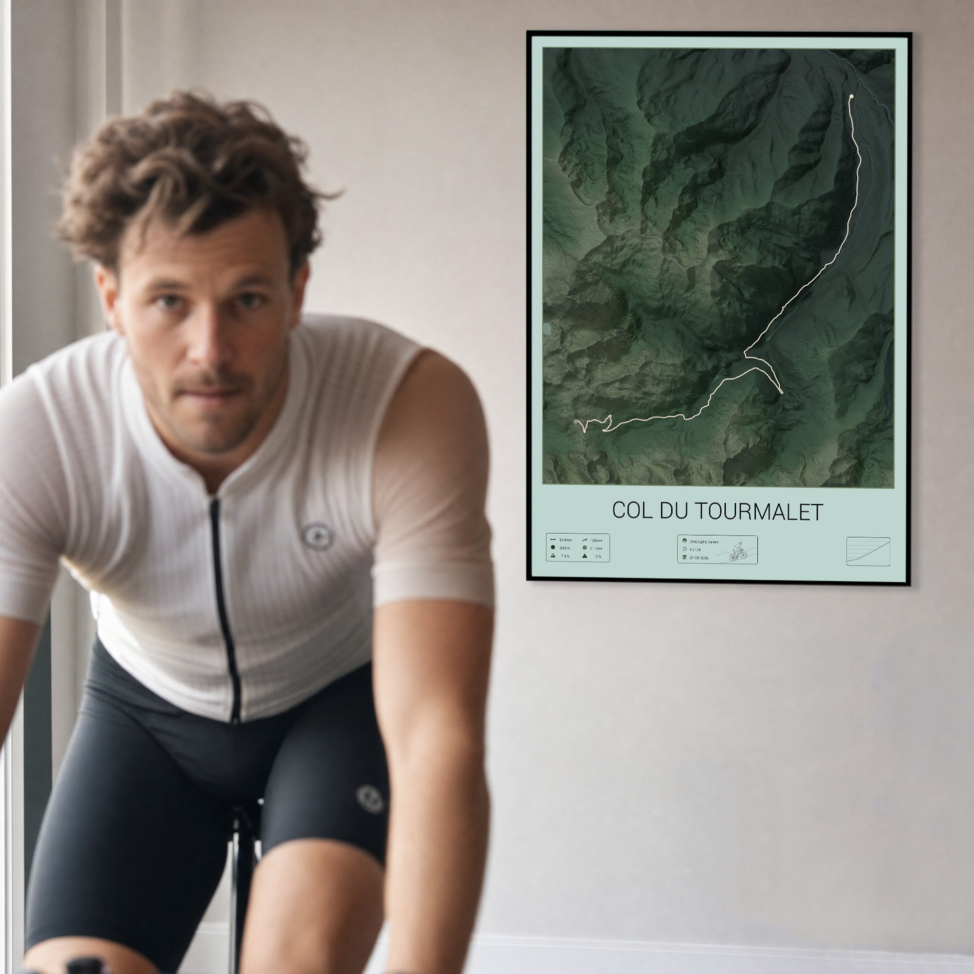 Col du Tourmalet personalized poster