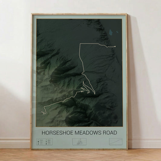 Horseshoe Meadows Road poster