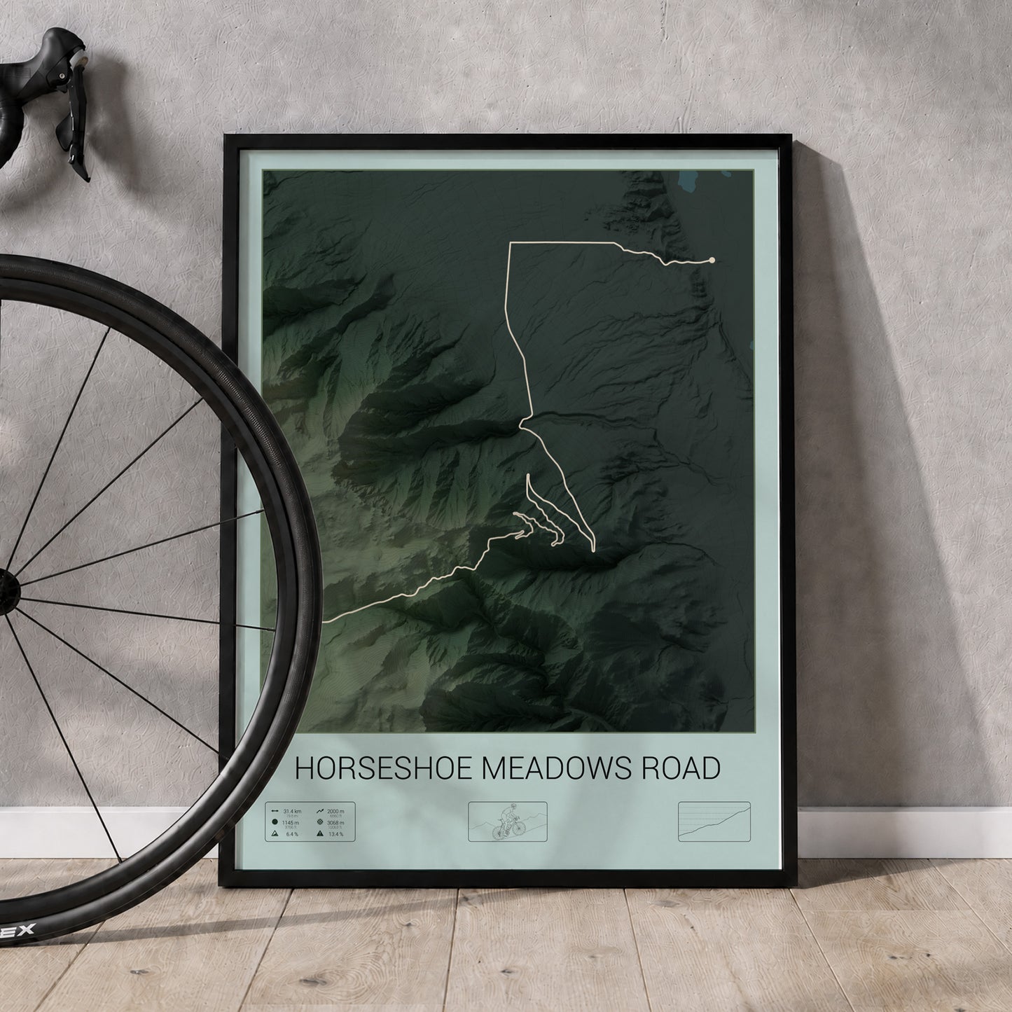 Horseshoe Meadows Road poster
