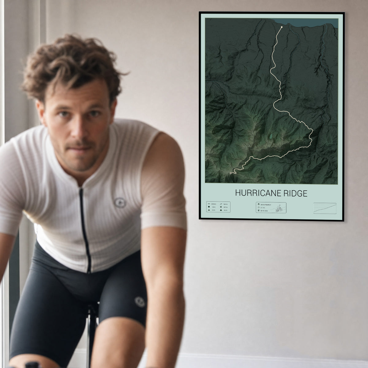 Hurricane Ridge personalized poster