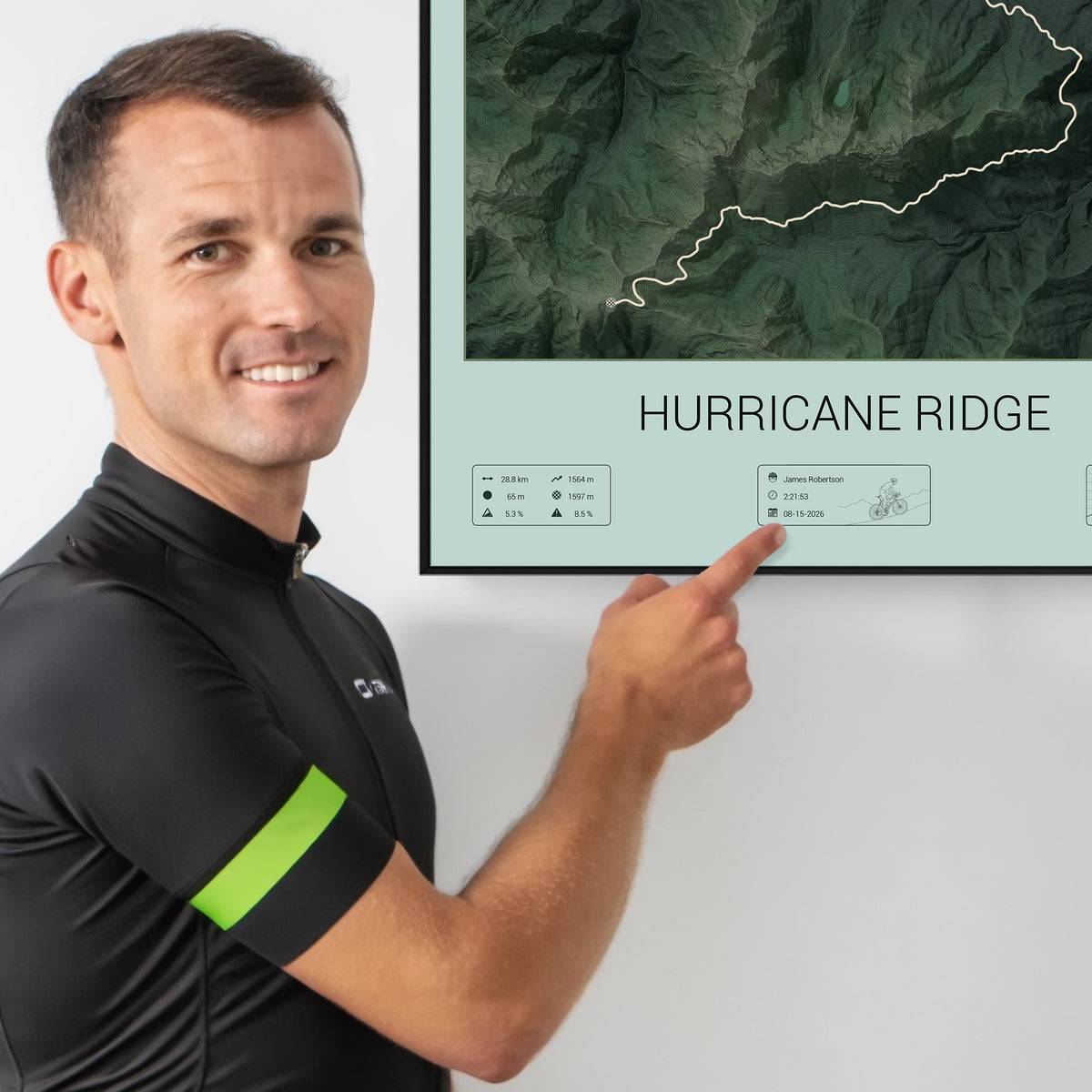 Hurricane Ridge personalized poster