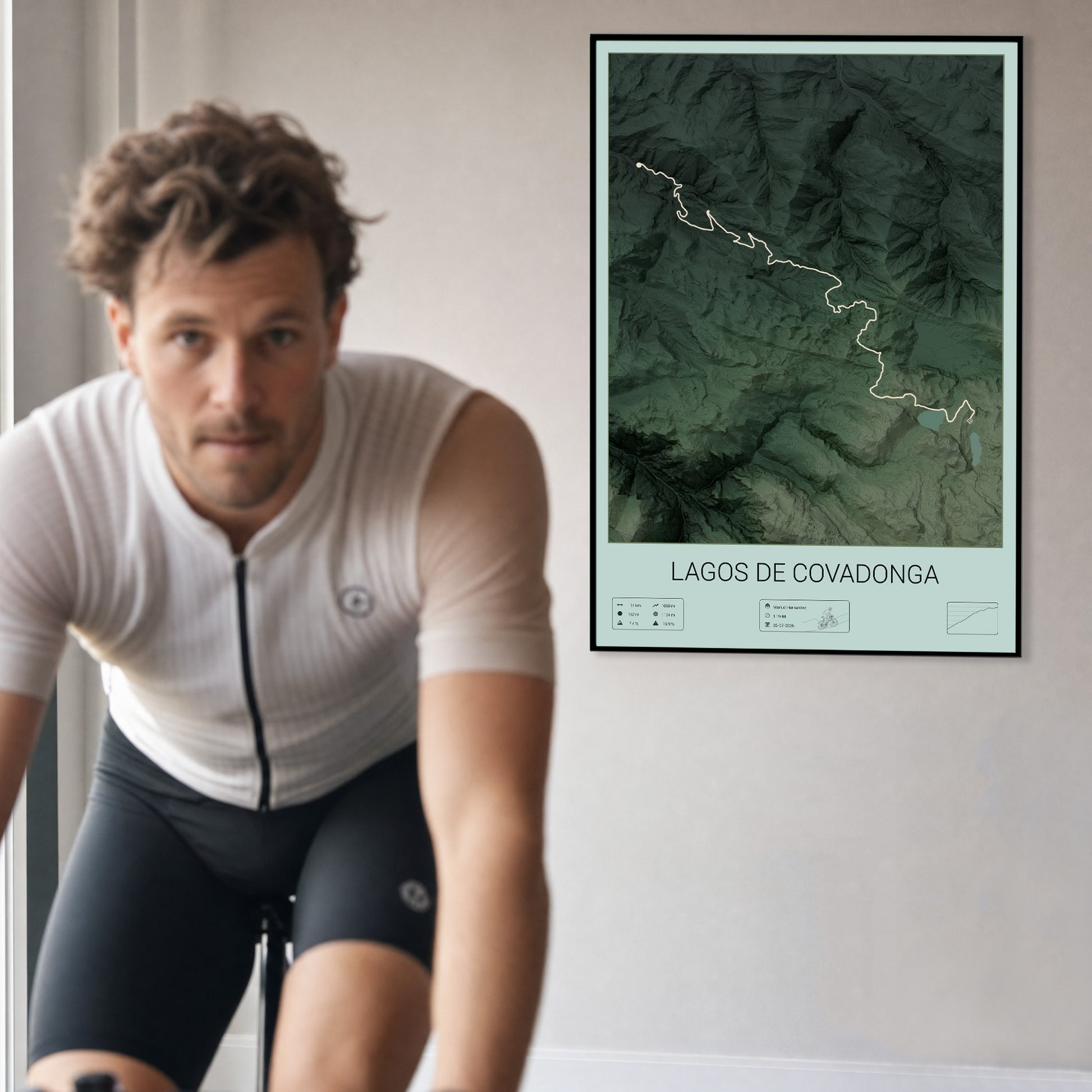 Lagos de Covadonga personalized poster