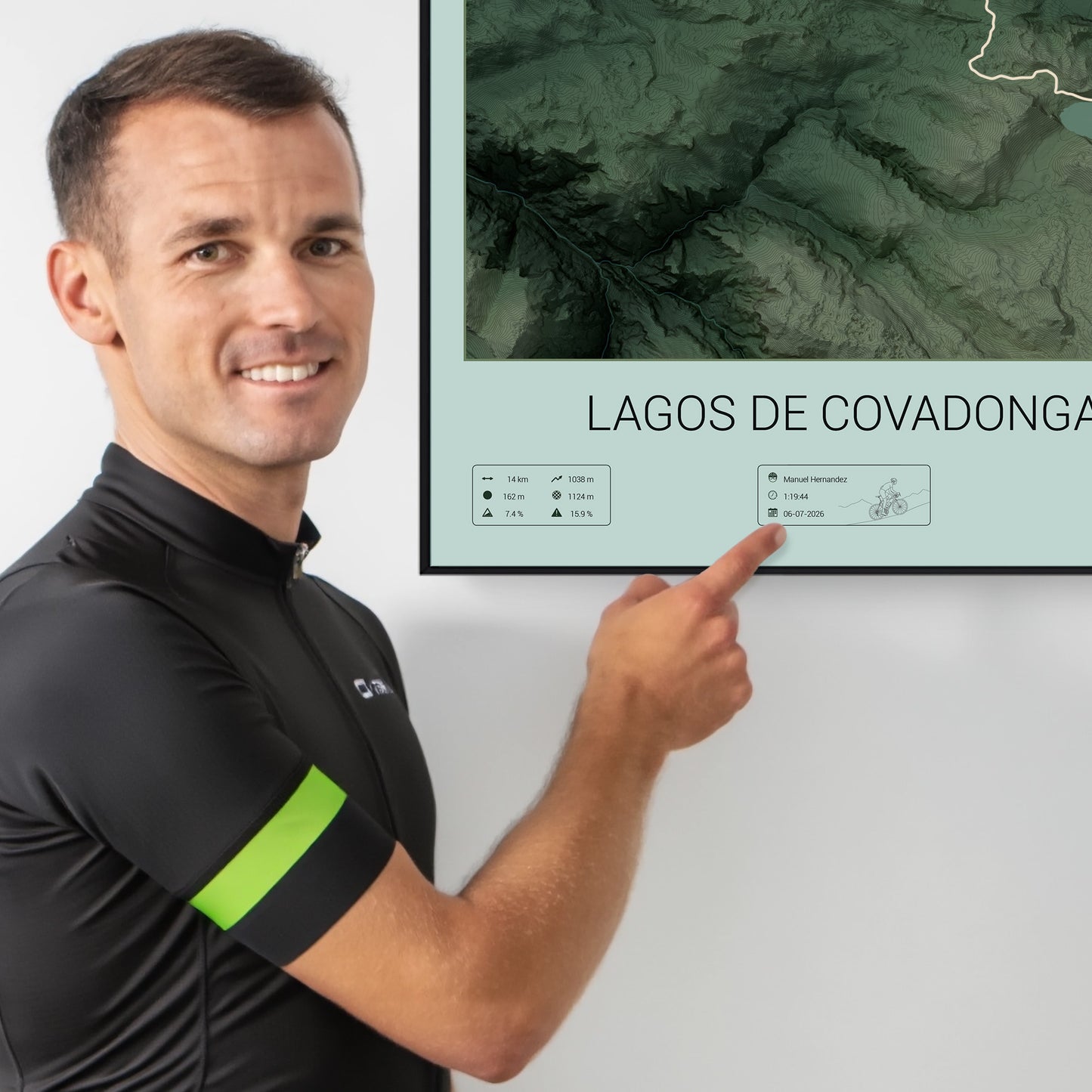 Lagos de Covadonga personalized poster