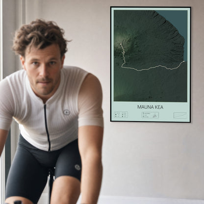 Mauna Kea personalized poster