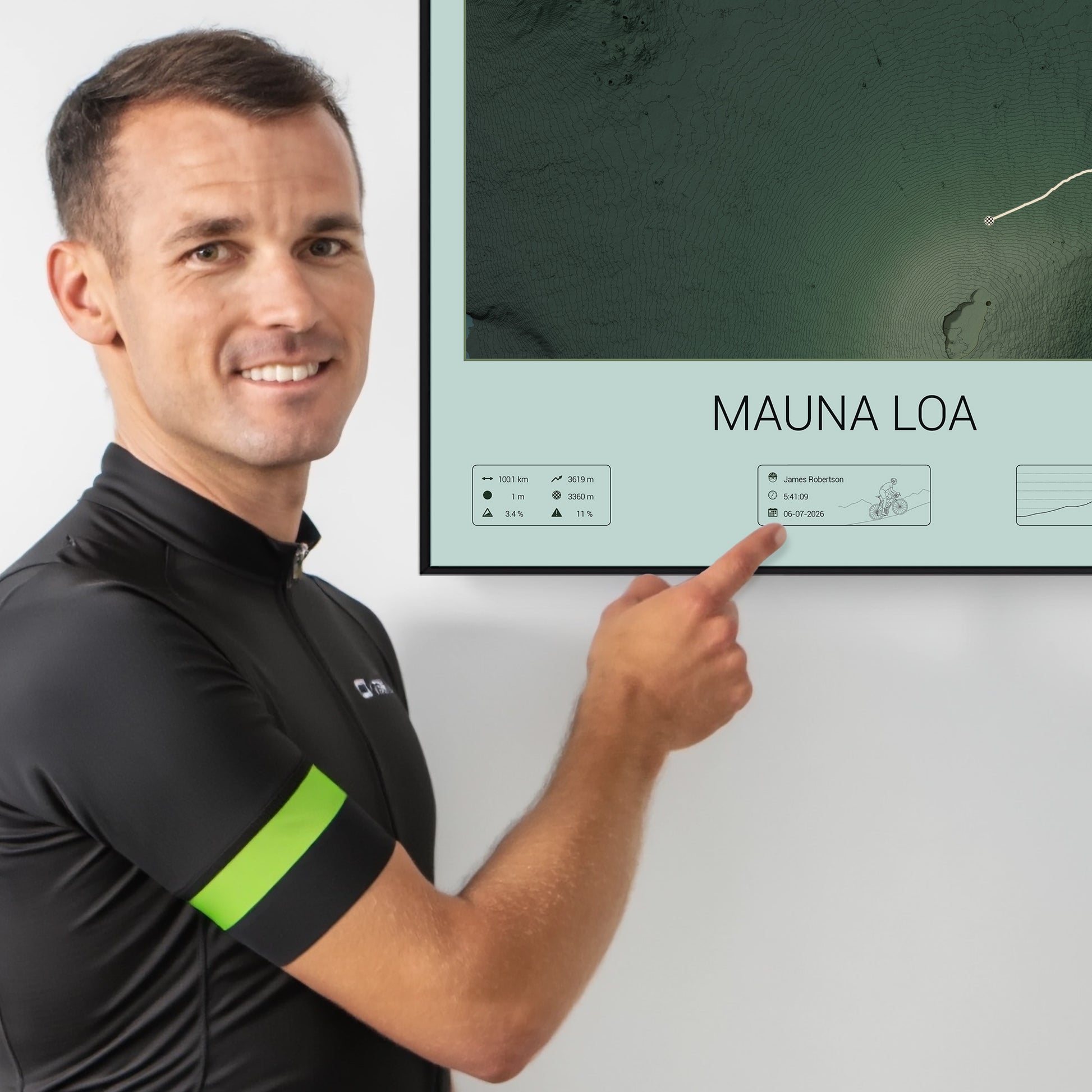 Mauna Loa personalized poster