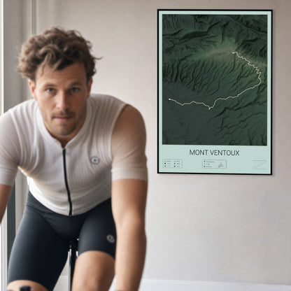 Mont Ventoux personalized poster