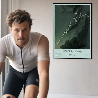 Monte Bondone personalized poster