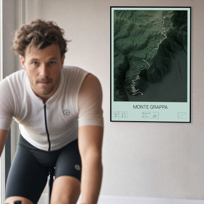 Monte Grappa personalized poster