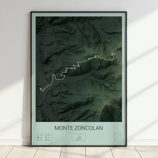 Monte Zoncolan poster