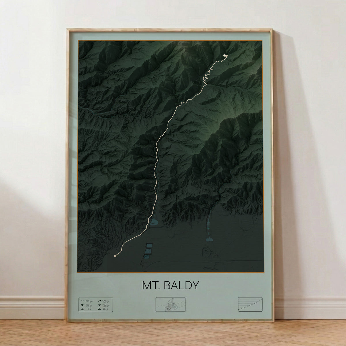 Mt. Baldy poster