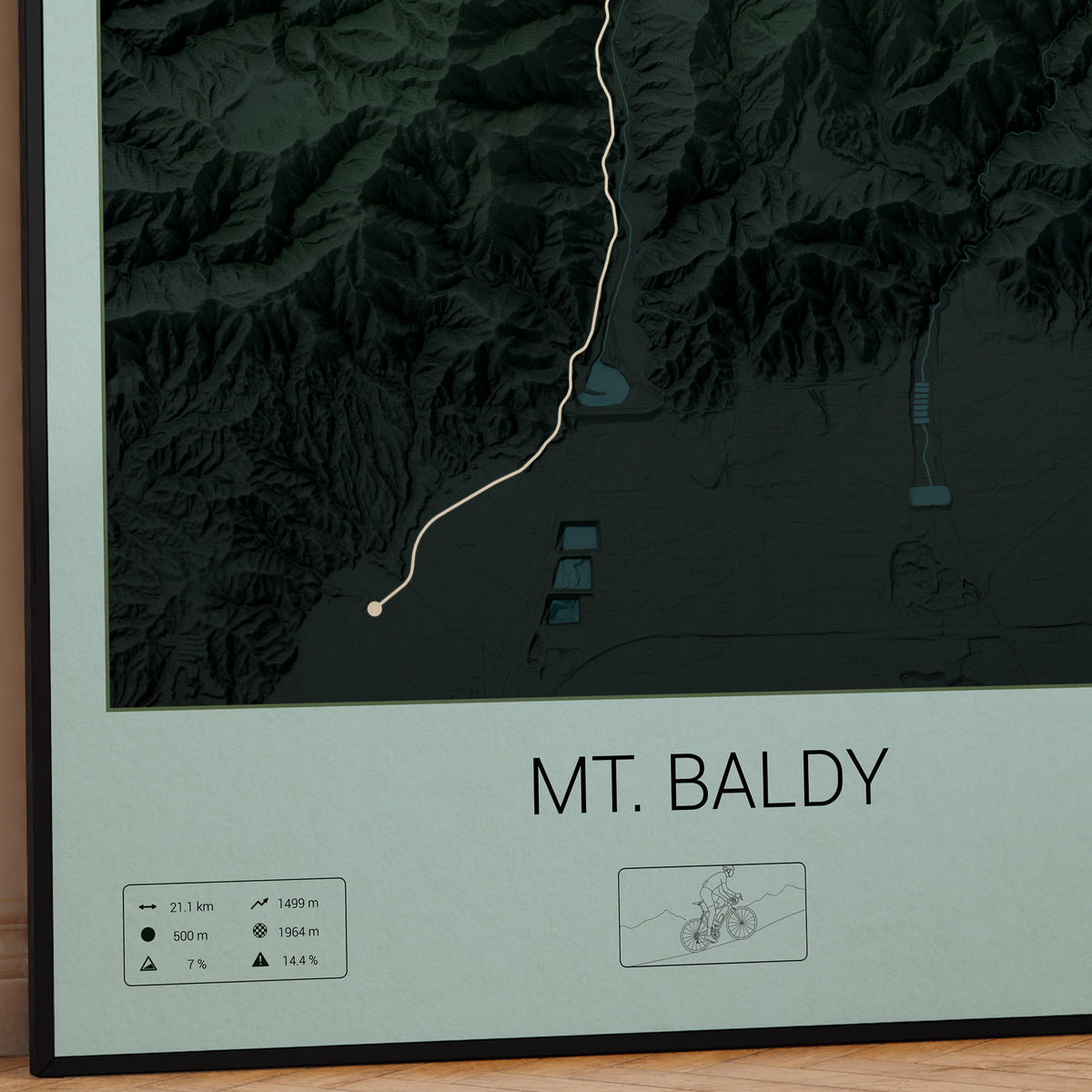 Mt. Baldy poster