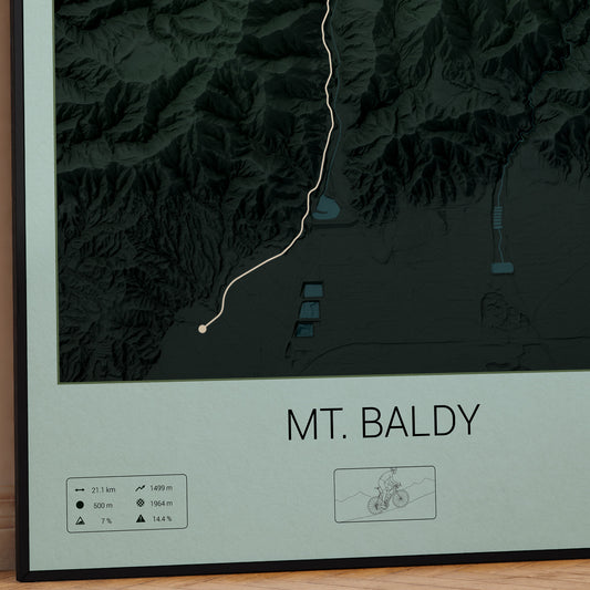 Mt. Baldy poster