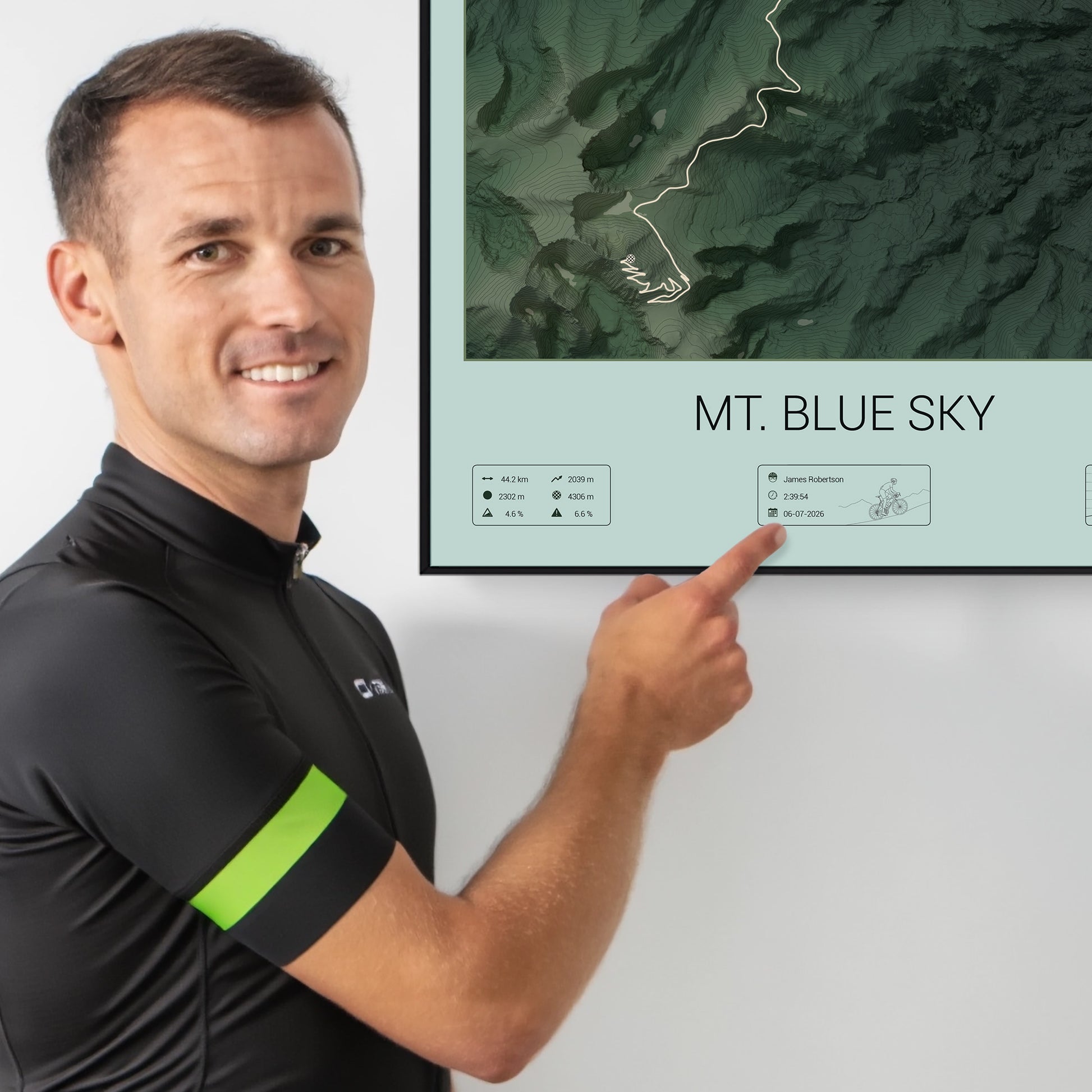 Mt. Blue Sky personalized poster