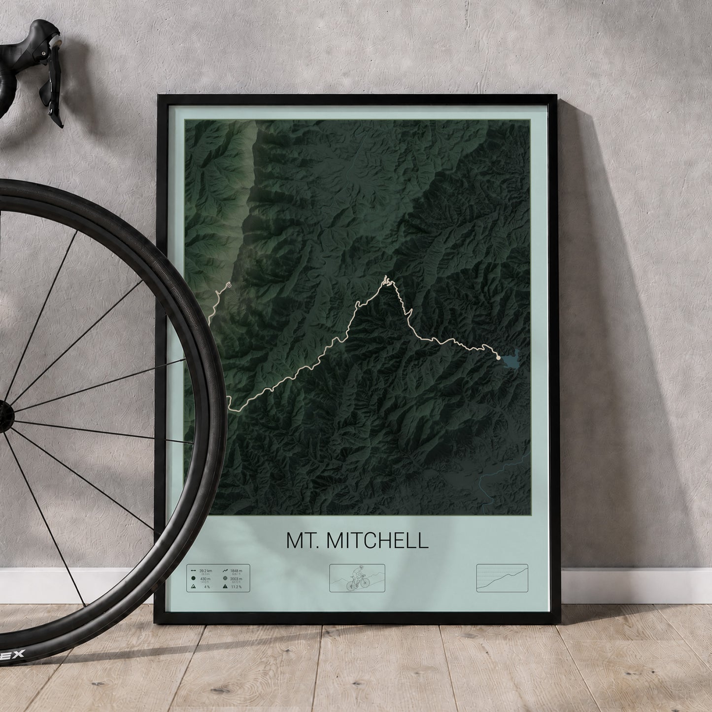 Mt. Mitchell poster
