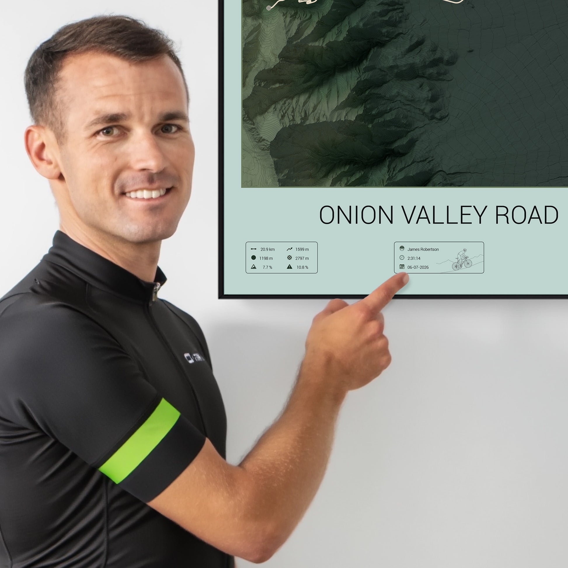 Onion Valley Road personalized poster