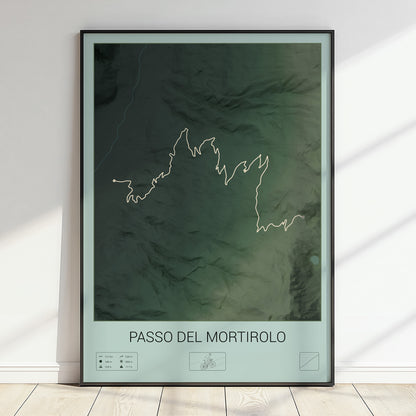 Passo del Mortirolo poster